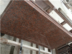 Maple Red Slabs & Tiles, China Red Granite