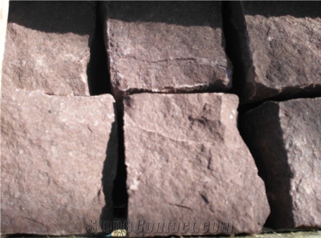 Sandstone Cube Stone, Pavers,Landscaping Stone,Cobble Sandstone
