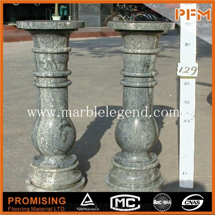 Brown Marble Pedestals & Columns,Decorative Roman Style Hand Carved Marble Wedding Pillars Columns for Sale