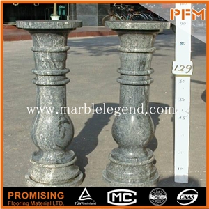 Brown Marble Pedestals & Columns,Decorative Roman Style Hand Carved Marble Wedding Pillars Columns for Sale