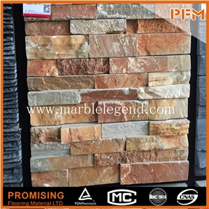 China Beige Slate Cultured Stone for Facade Cladding Panel,Architectural Facade,Wall Facade Clading