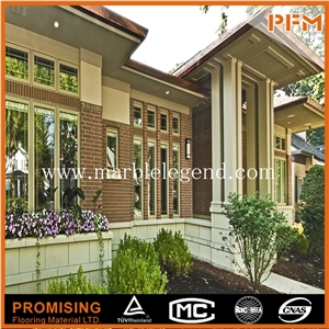China Brown Slate Fashion Style Exterior Building Facade,Facade Stone Cladding