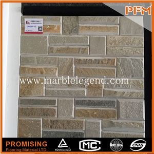 China Green Slate Cultured Stone for Facade Decoration,Architectural Facade,Spider Facade,Building Facade Projector