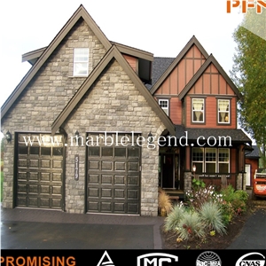 China Grey Slate Facade System Cladding,Facade Cladding Panel,Textile Facade