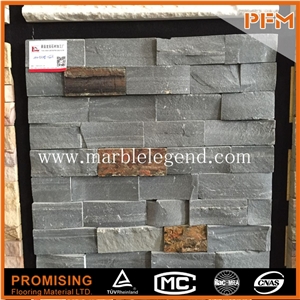 China Grey Slate Wall Facade Cladding, Facade Decoration,Cheap Facade Wall Panel