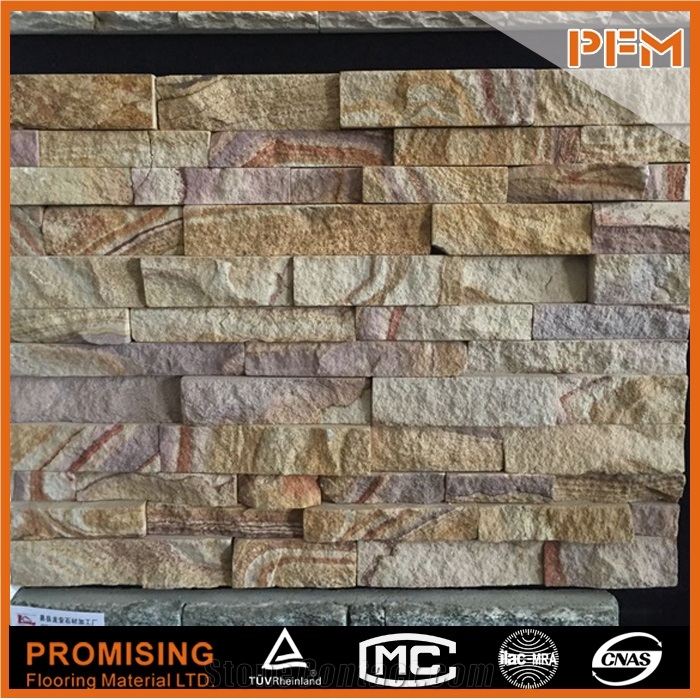China Multicolor Slate Flagstone for House& Hotel Building