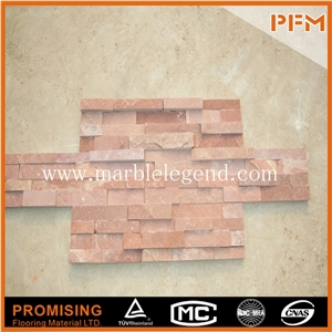 China Pink Slate Cultured Stone