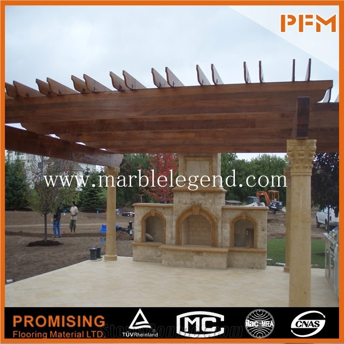 Decorative Green Marble Round Columns for Sale