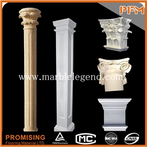 Multicolor Marble Columns and Pillars,Decorative Roman Marble Column , Stone Pillars