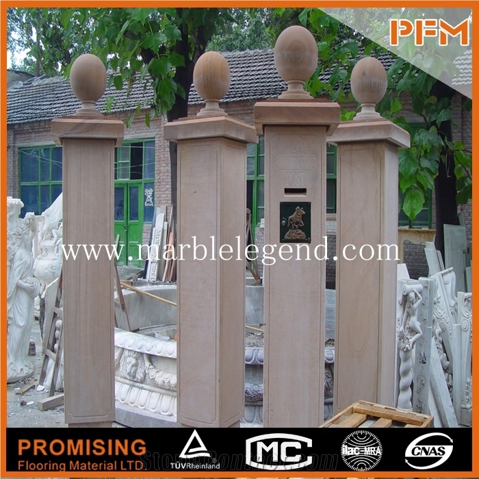 Multicolor Marble Columns and Pillars,Decorative Roman Marble Column , Stone Pillars