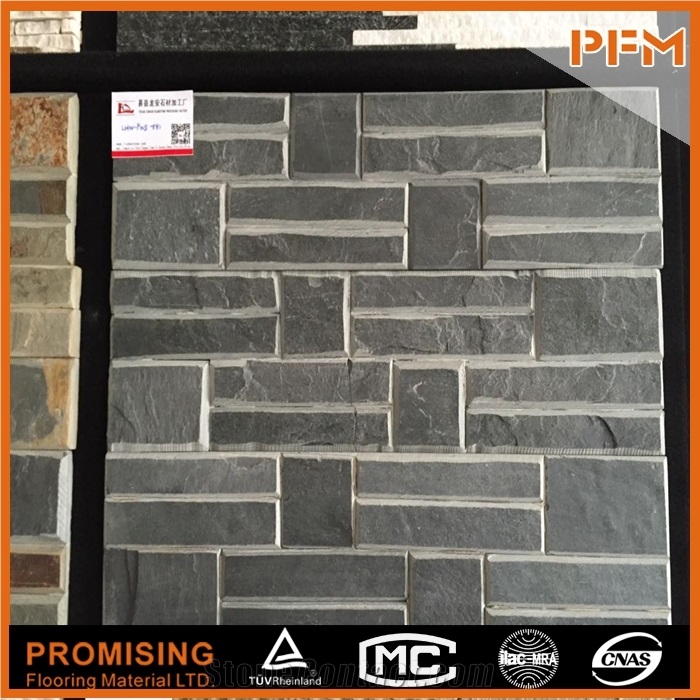 Slate Tile Natural Stone Look Cultured Stone Tile Facade Wall Tile,Exterior Facade Tile
