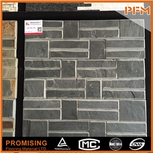 Slate Tile Natural Stone Look Cultured Stone Tile Facade Wall Tile,Exterior Facade Tile