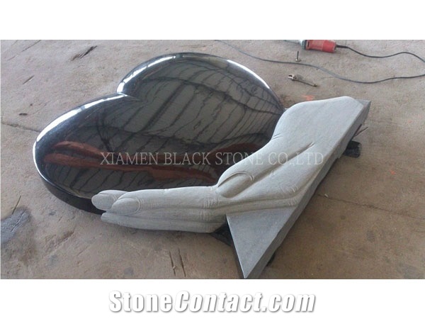 China Black Granite Tombstones,Monuments,Headstones,Gravestone,Russia Style,Monumental Products