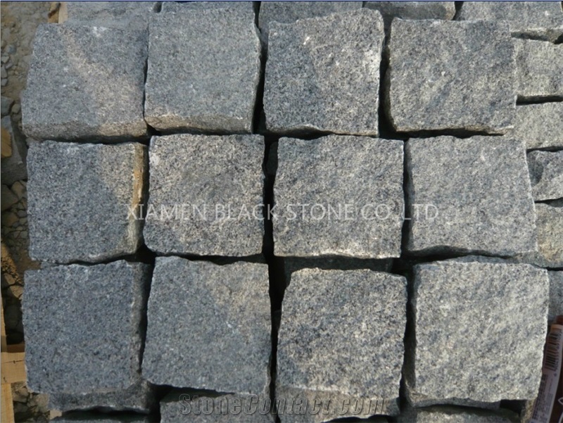 Cobble Stone,Granite Cube Stone,G682 Granite Cobble Stone,China Yellow Granite