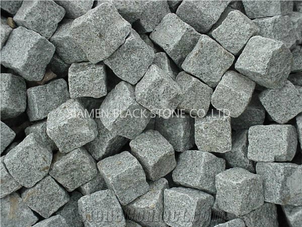 Cobble Stone,Granite Cube Stone,G682 Granite Cobble Stone,China Yellow Granite