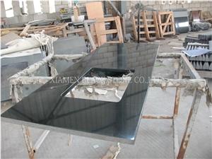 Shanxi Black Counter Top,Granite Kitchen Countertops,Kitchen Worktops,Kitchen Desk Tops