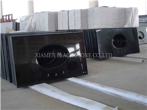 Shanxi Black Granite Countertop,Absolute Black Counter Top,Kitchen Countertops,Custom Countertops