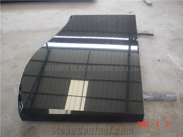 Shanxi Black Headstones,Tombstones,Monuments,Gravestones,Russian Style,Shanxi Black Granite Gravestones
