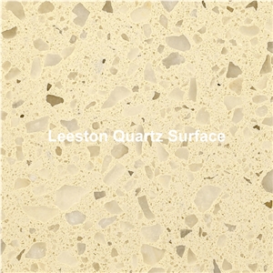 Beige Quartz Stone Tiles & Slabs,Engineered Stone