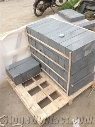 China Black Granite Natural Stone Paving Tiles & Slabs