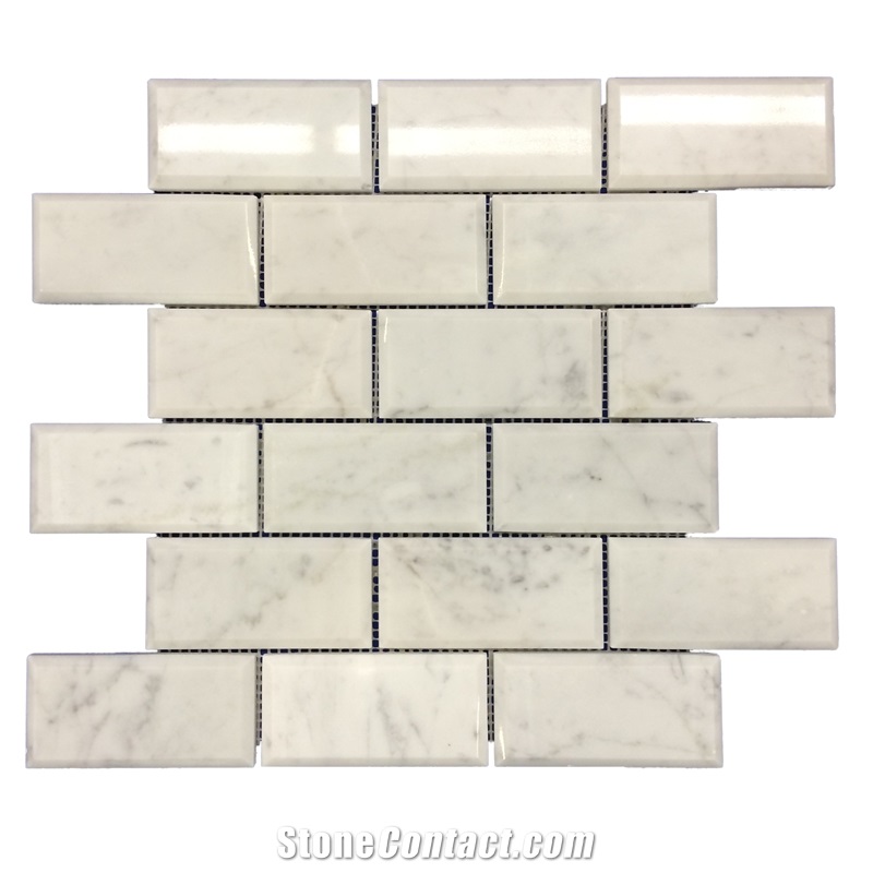 Calacatta Carrara White Marble Hexagon Mosaic Pattern Tiles,Wood Grain Marble Wall Bathroom Floor Mosaic Tile Interior Stone