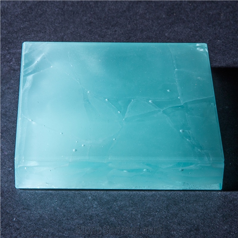 China Supply Green Jade Glass Crystallized Onyx Stone Tiles & Slabs