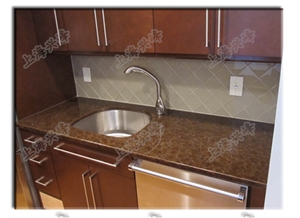 Man Made Jade Glass Stone Solid Surface Office Furniture