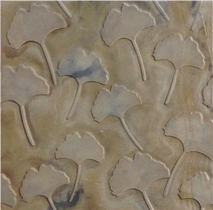Slate Decors, Indian Autumn Slate Relief & Etching