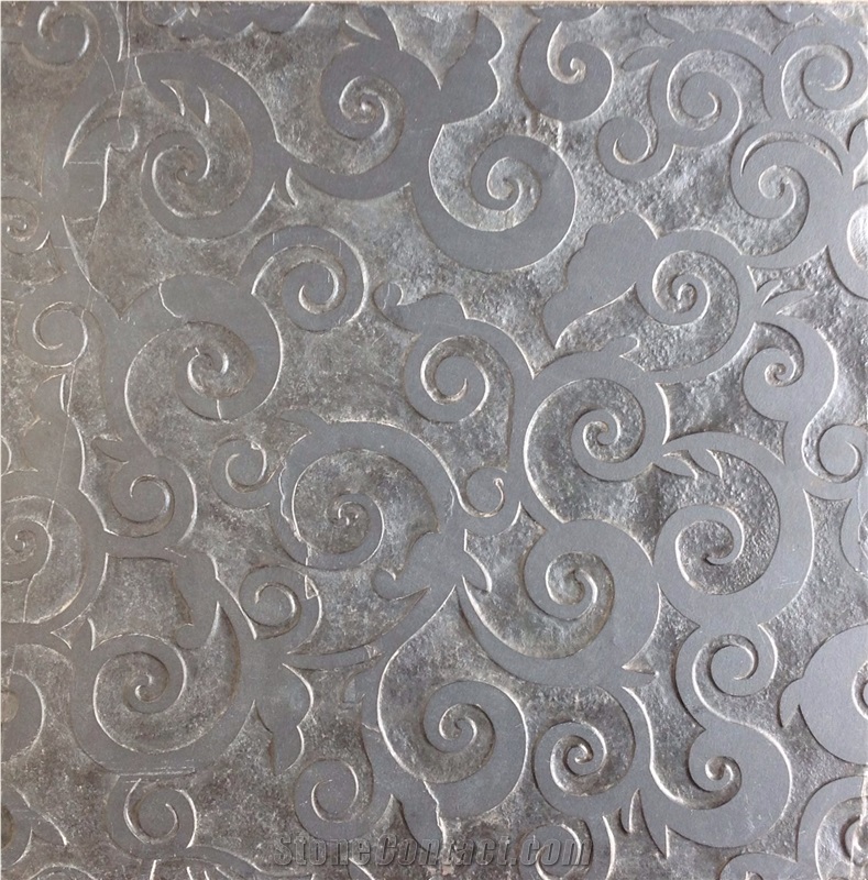 Slate Decors, Indian Autumn Slate Relief & Etching