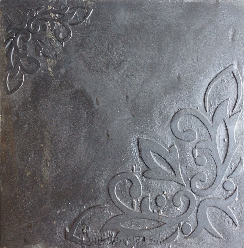 Slate Decors, Indian Autumn Slate Relief & Etching