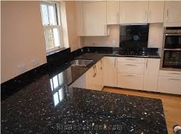 Emerald Pearl Granite Tiles & Slabs, Green Granite Norway Tiles & Slabs