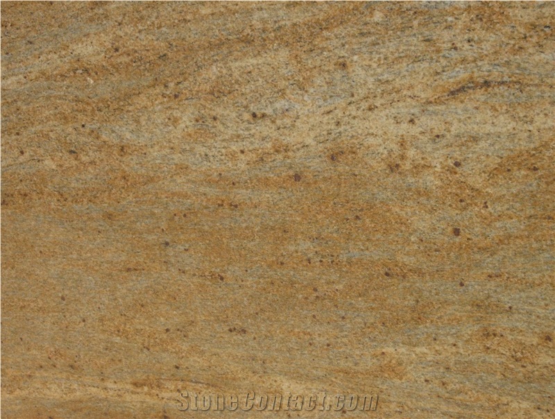Kashmir Gold Granite Slabs & Tiles, India Yellow Granite