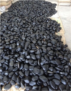 China Black Pebble,River Stone,Pebble Stones