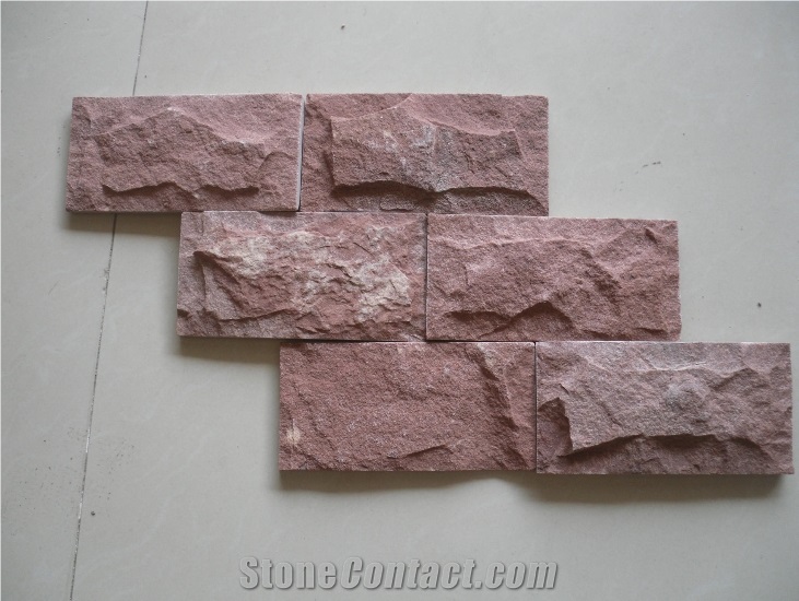 China Black Sandstone Mushroom Stone Engravings