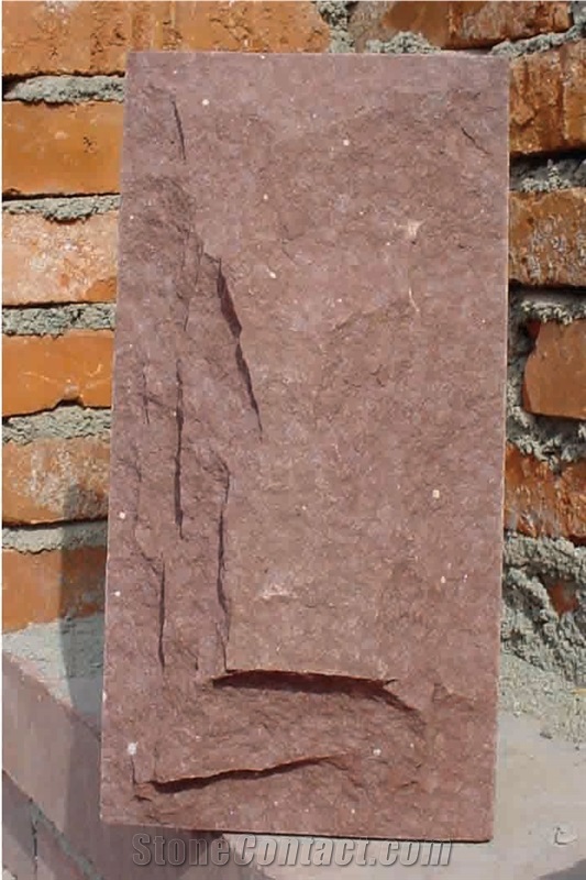 China Black Sandstone Mushroom Stone for Walling