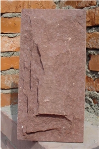 China Black Sandstone Mushroom Stone for Walling