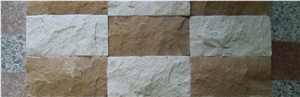 China Black Sandstone Mushroom Stone for Walling