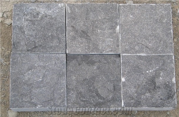 China Blue Limestone,Blue Limestone Cube Stone & Paver