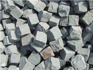 China Green Sandstone Cube Stone & Cobble Stone China Green Sandstone Cube Stone & Cobble Stone
