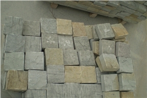 China Multicolor Sandstone Cube Stone ,Chinese Natural Sandstone