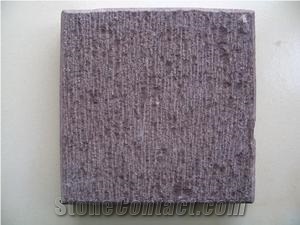 China Purple Sandstone,Chinese Stone,Cheap Sandstone Cube Stone
