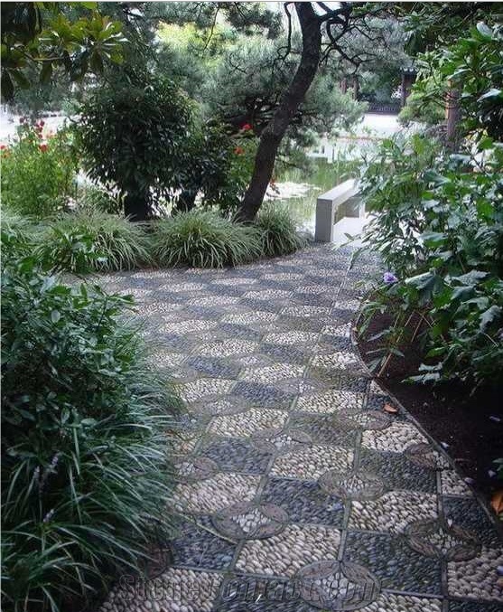 China Red Natural Marble Pebbles ,River Pebbles
