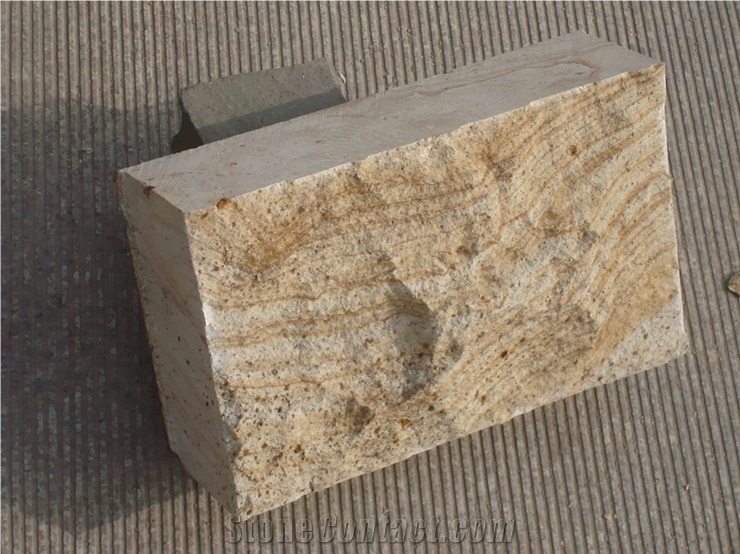 China Red Sandstone Cube Stone, Walkway Pavers