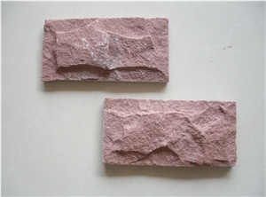 China Red Sandstone Mushroomed Stone for Pavements