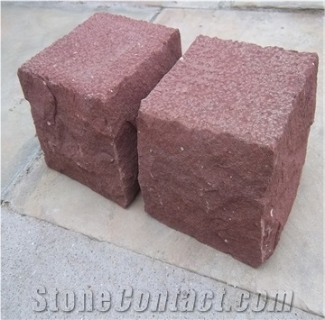 China Red Sandstone Tiles & Slabs