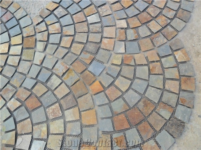 China Slate Slabs & Tiles, Slate Floor Tiles