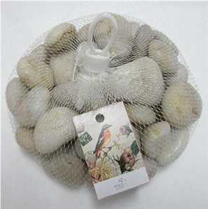 China White Marble Natural Stone Pebble Stone Pattern China White Marble Natural Stone Pebble Stone Pattern