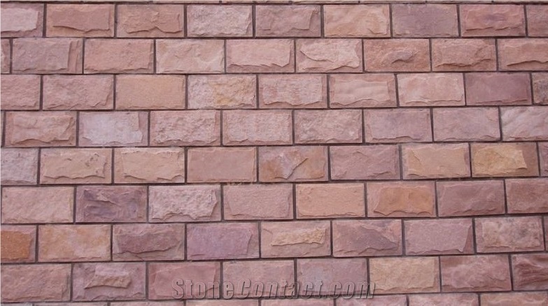 China Yellow Sandstone Mushroom Stone for Walling