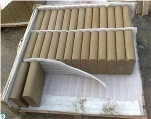 China Yellow Sandstone Pool Coping