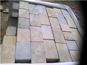 Double colour china sandstone ,China sandstone Cobbles